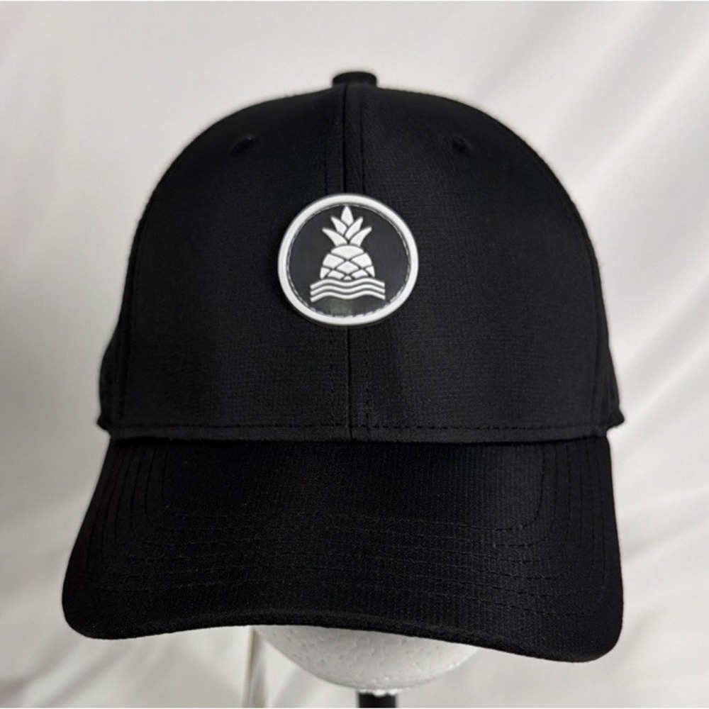 Chubbies Hat Cap Mens Black Pineapple Adjustable Golf Breathable Hat NEW All Day